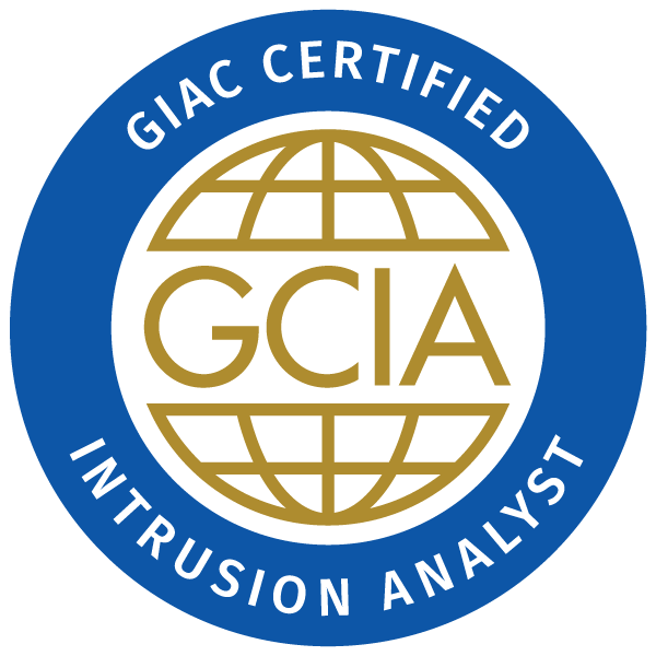 GIAC Certified Intrusion Analyst (GCIA)