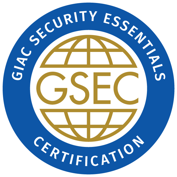 GIAC Security Essentials Certification (GSEC)